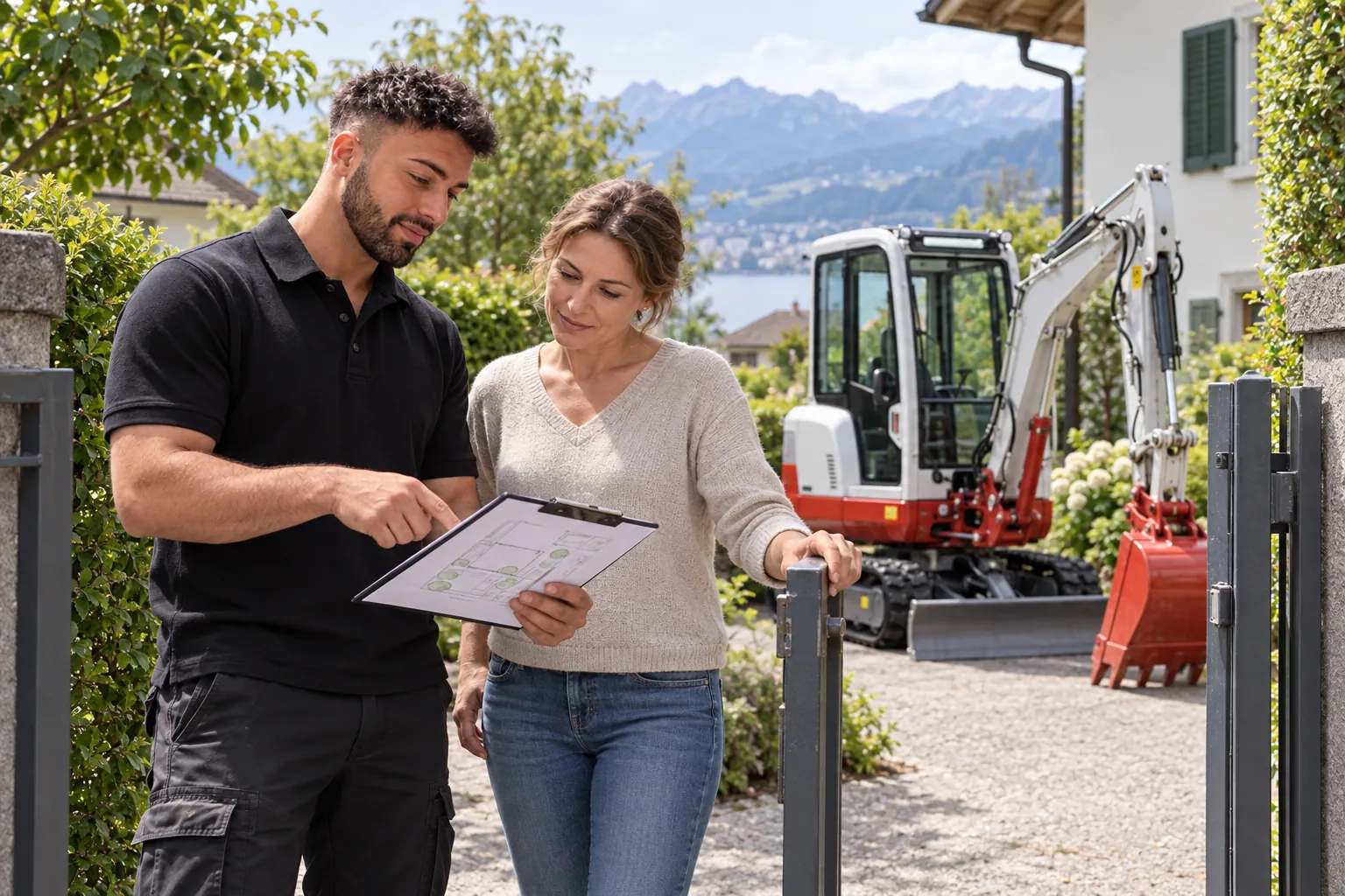 Maschine und Zugang gemeinsam abstimmen