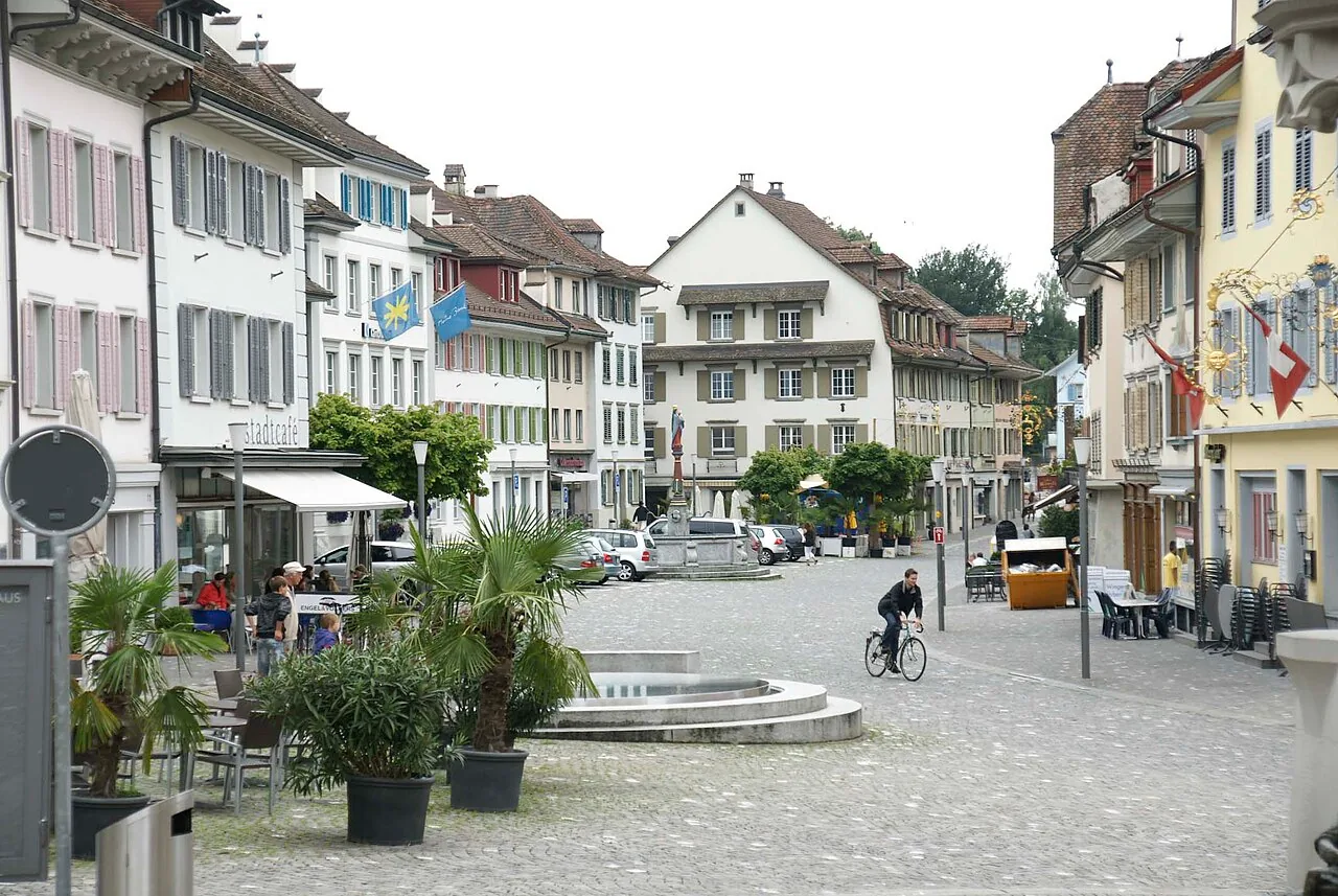 Ortsansicht von Sursee im Kanton Luzern